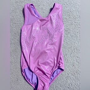 Sparkly gymnastics Leo, child M (7/8)